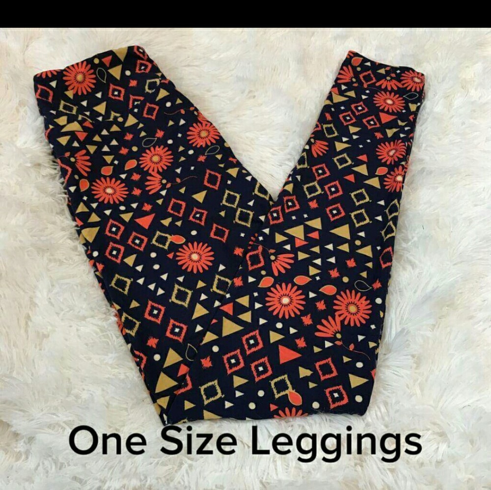 🎀2 FOR $40🎀NWT, FLORAL LULAROE OS LEGGINGS